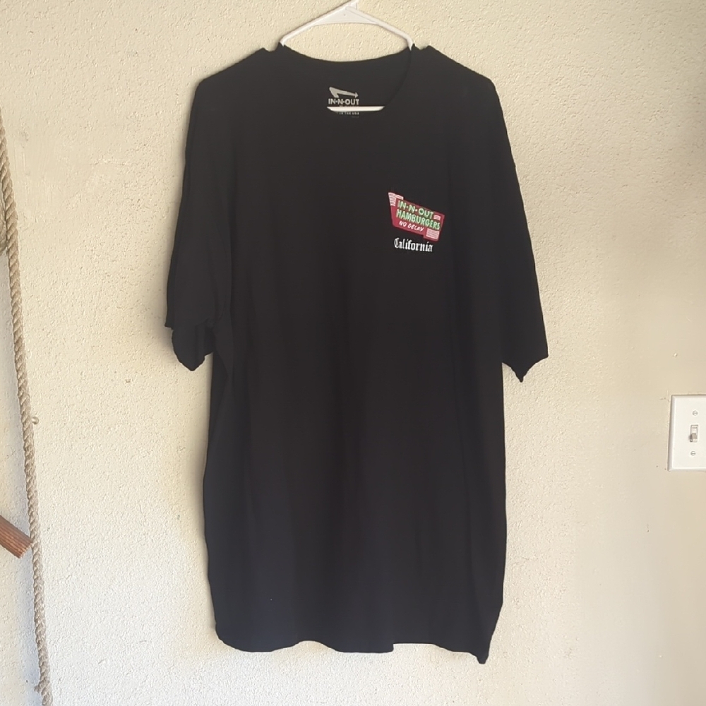 In-N-Out Black Short Sleeve Tee
